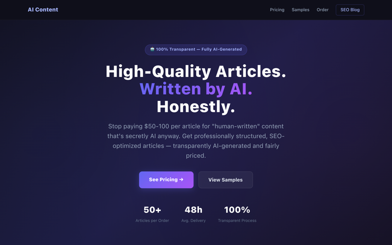 aicontent.aidirectsearch.com screenshot